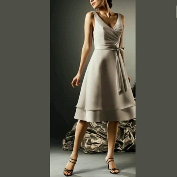 SAISON BLANCHE BRIDESMAID FORMAL PROM DRESS - Picture 2 of 6